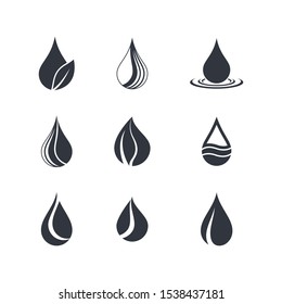 Oil drop icon vector illustration design