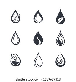 Oil drop icon vector illustration design
