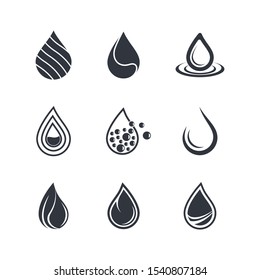 Oil drop icon vector illustration design