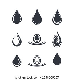 Oil drop icon vector illustration design