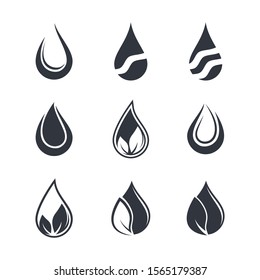Oil drop icon vector illustration design
