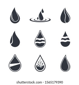 Oil drop icon vector illustration design