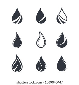 Oil drop icon vector illustration design