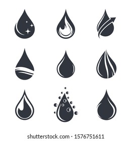 Oil drop icon vector illustration design