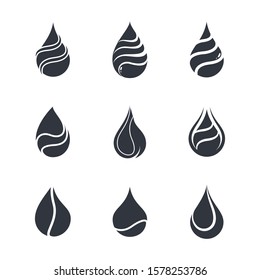 Oil drop icon vector illustration design