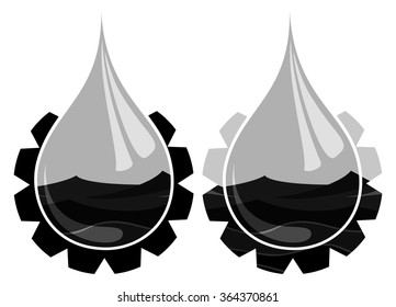 oil Drop logo. 