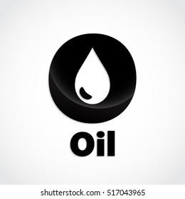 oil drop o logo