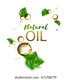 Oil Drops Natural Cosmetic