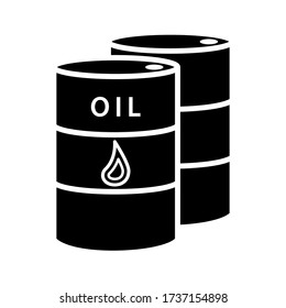 oil drum, oil barrel 
icon design, flat style trendy collection