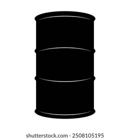 oil drum icon illustration design