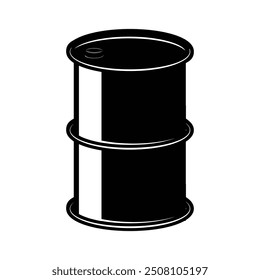 oil drum icon illustration design