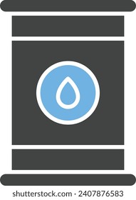 Oil Drum icon vector image. Suitable for mobile application web application and print media.