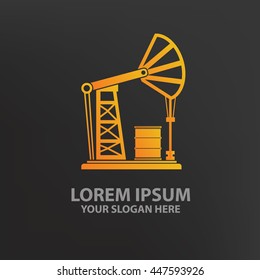 Oil energy design,logo template,clean vector