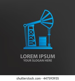 Oil energy design,logo template,clean vector