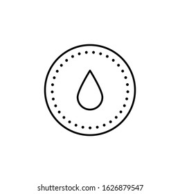 Oil, energy icon. Simple line, outline vector electro power icons for ui and ux, website or mobile application