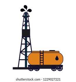 Oil extraction plataform
