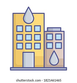 
Icono de vector de fábrica de aceite que puede modificar o editar fácilmente
