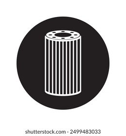 Oil filter icon illustration element design