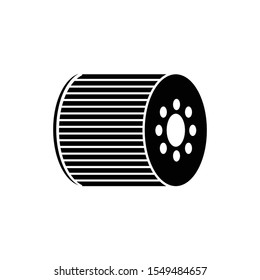 Oil filter icon vector design illustration