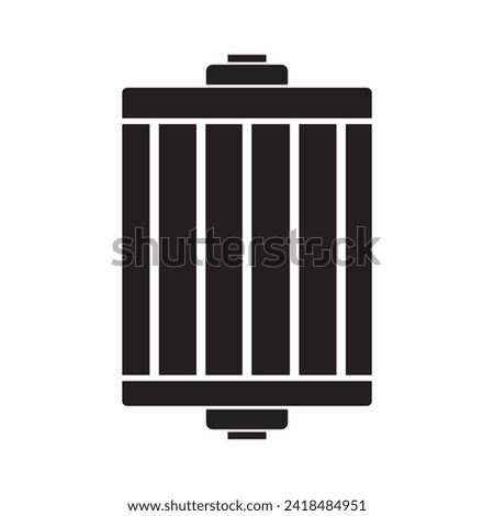oil filter icon vector illustration design