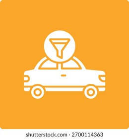 Oil Filter vector icon. Can be used for printing, mobile and web applications.