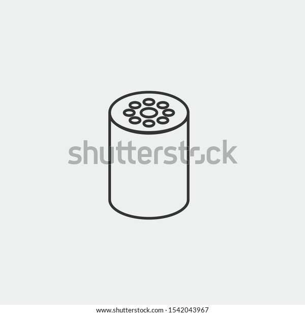 oil filter vector\
icon isolated icon eps 10