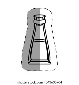Oil flask of spa center  design