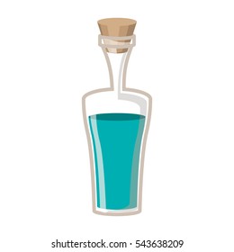 Oil flask of spa center  design