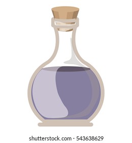 Oil flask of spa center  design