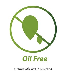 Oil Free Vector Icon