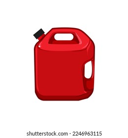 oil fuel can cartoon. oil fuel can sign. isolated symbol vector illustration