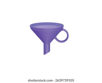  oil funnel icon 3d illustration render