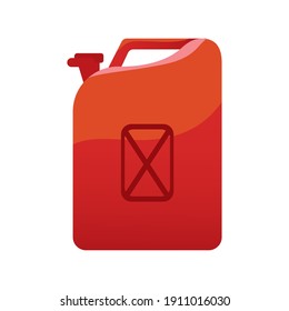 oil gallon fuel resource icon vector illustration design