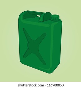 oil gallon vector