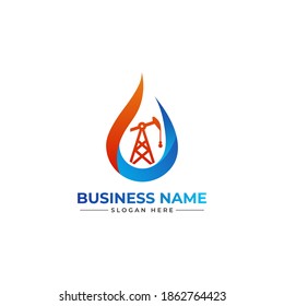  Oil Gas And Heating Logo