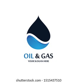 Oil and gas icon vector illustration