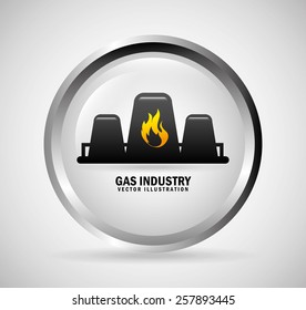 oil and gas industry design, vector illustration eps10 graphic 