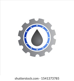 oil and gas industry vector design logo template