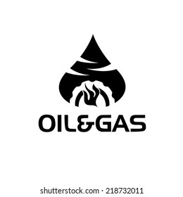 oil and gas industry vector design template