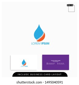 oil and gas logo design with colorful   logo vector, template design vector