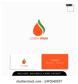 oil and gas logo design with colorful   logo vector, template design vector