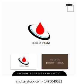 oil and gas logo design with colorful   logo vector, template design vector