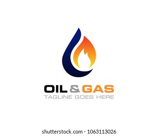 3d Gas Oil Logo Design Template Stock Vector (Royalty Free) 1518064208