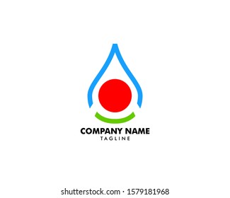 Oil and Gas Logo Design Vector Template