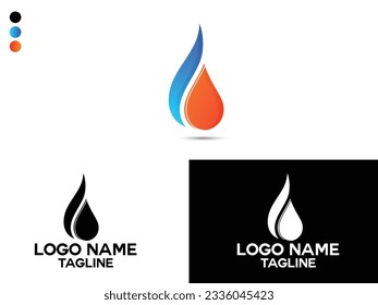 Oil and gas logo design. Gas vector. Oil logo.Business. Gas Industries. Finance. Gas logo. Premium design. Modern. New. Black and white