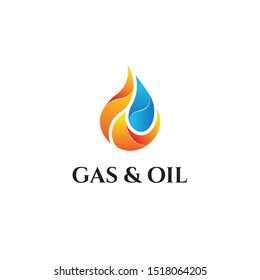 Oil and gas logo, Energy symbol, Oil mining logo