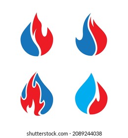Oil and gas logo images  illustration design