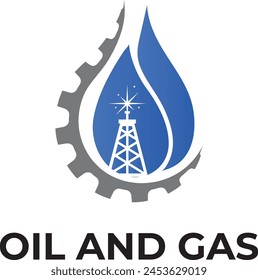 oil and gas logo, Oil and gas industry logo, 