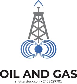 oil and gas logo, Oil and gas industry logo, 