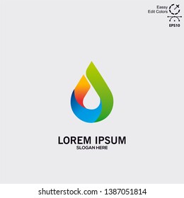 Oil And Gas Logo Modern  And Simple Concept